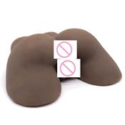 sexy girls pussy black & flesh color silicon sex dolls ass vagina sex toys for men love doll sex doll produced by AUTOMATIC WOMAN